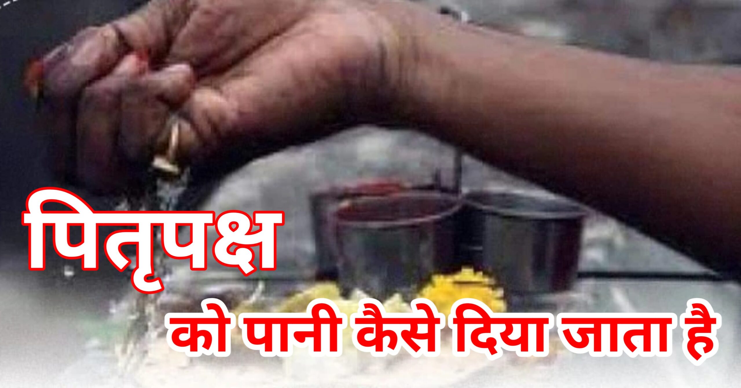 Pitro Ko Pani Kaise Diya Jata Hai