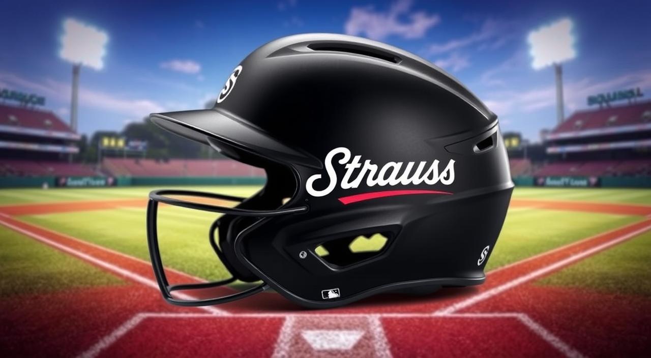 what is strauss on mlb helmets
